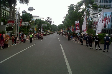 Para Pelajar di Bandung Bersiap Sambut Tamu KAA